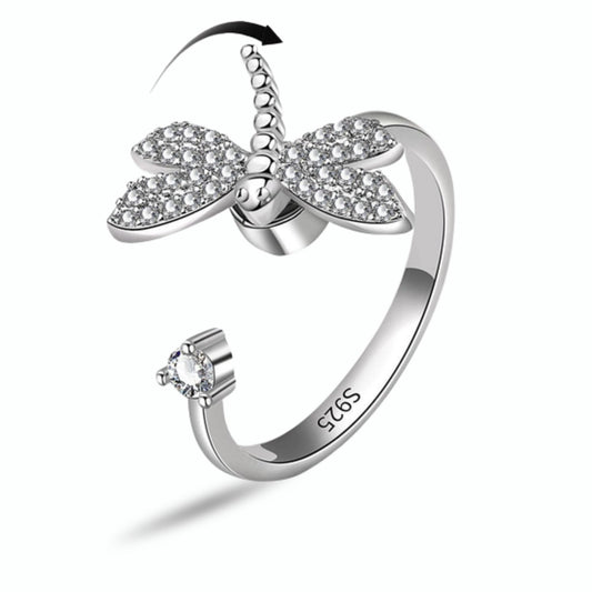 Dragonfly Spinner Ring