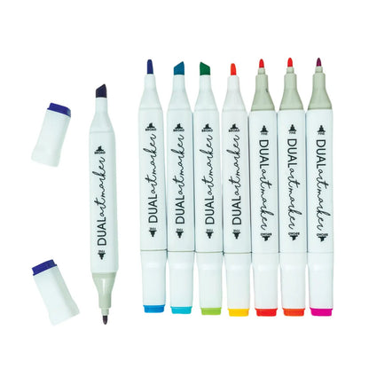 Dual Tip Markers set of 8