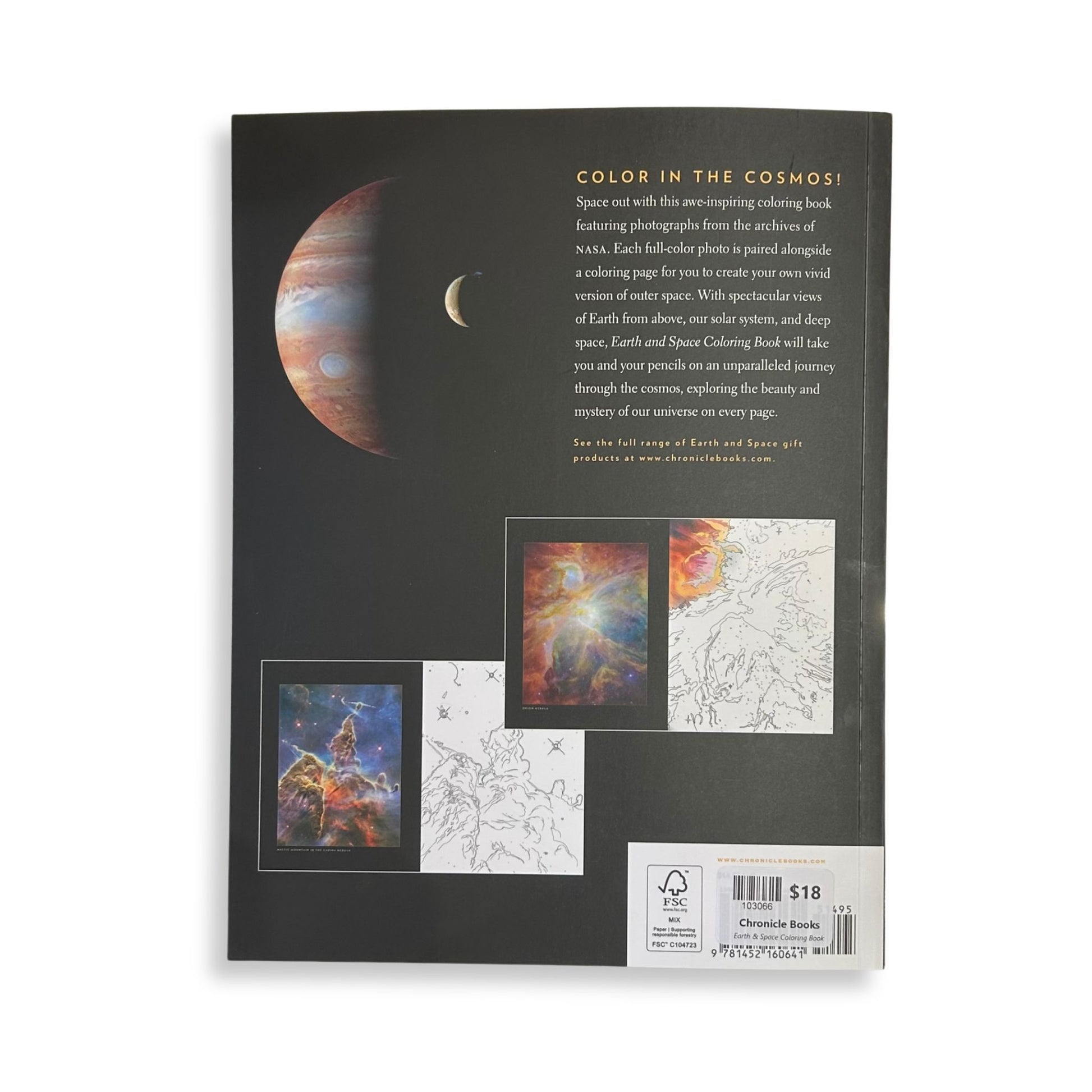 Earth and Space Cosmic Coloring Book