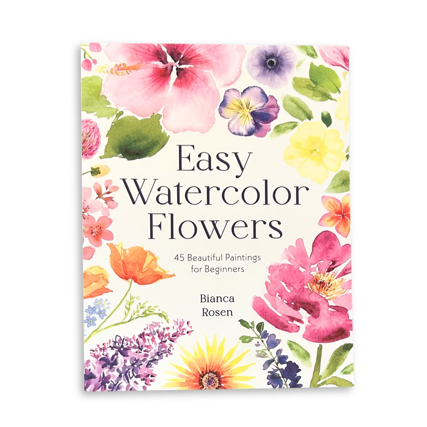 Easy Watercolor Flowes