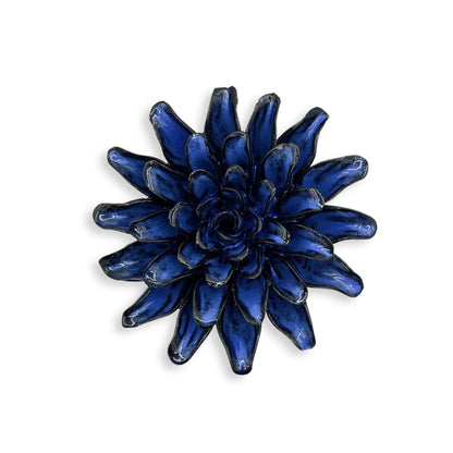 Electric Blue Lexi Corn Flower Wall Art
