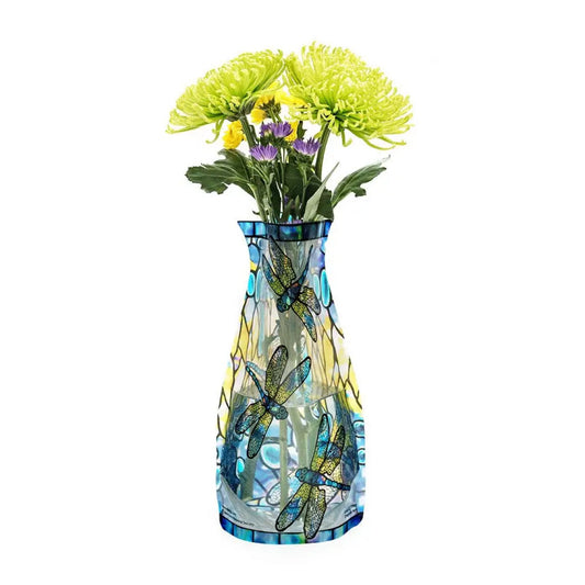 Expandable flower vase
