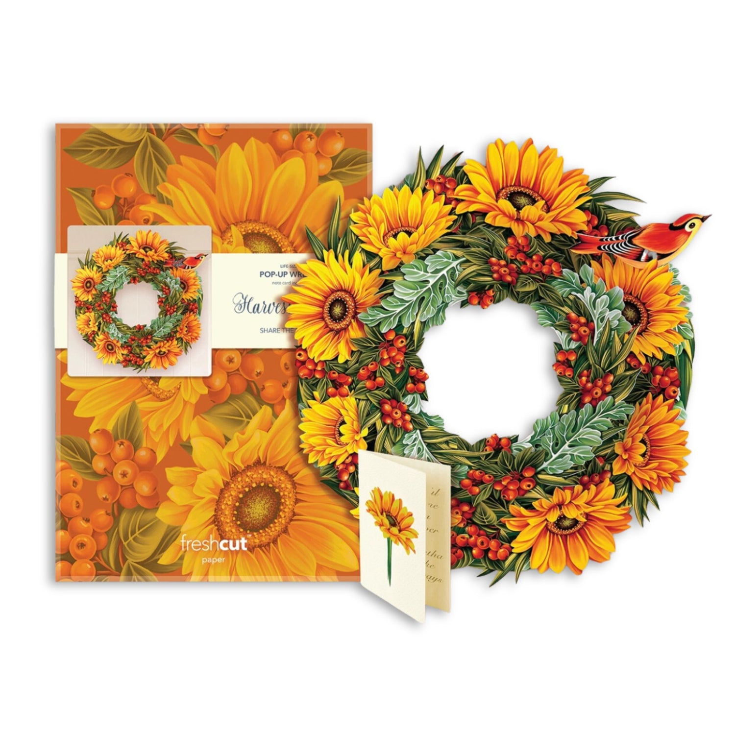 Fall Wreath Greeting Card