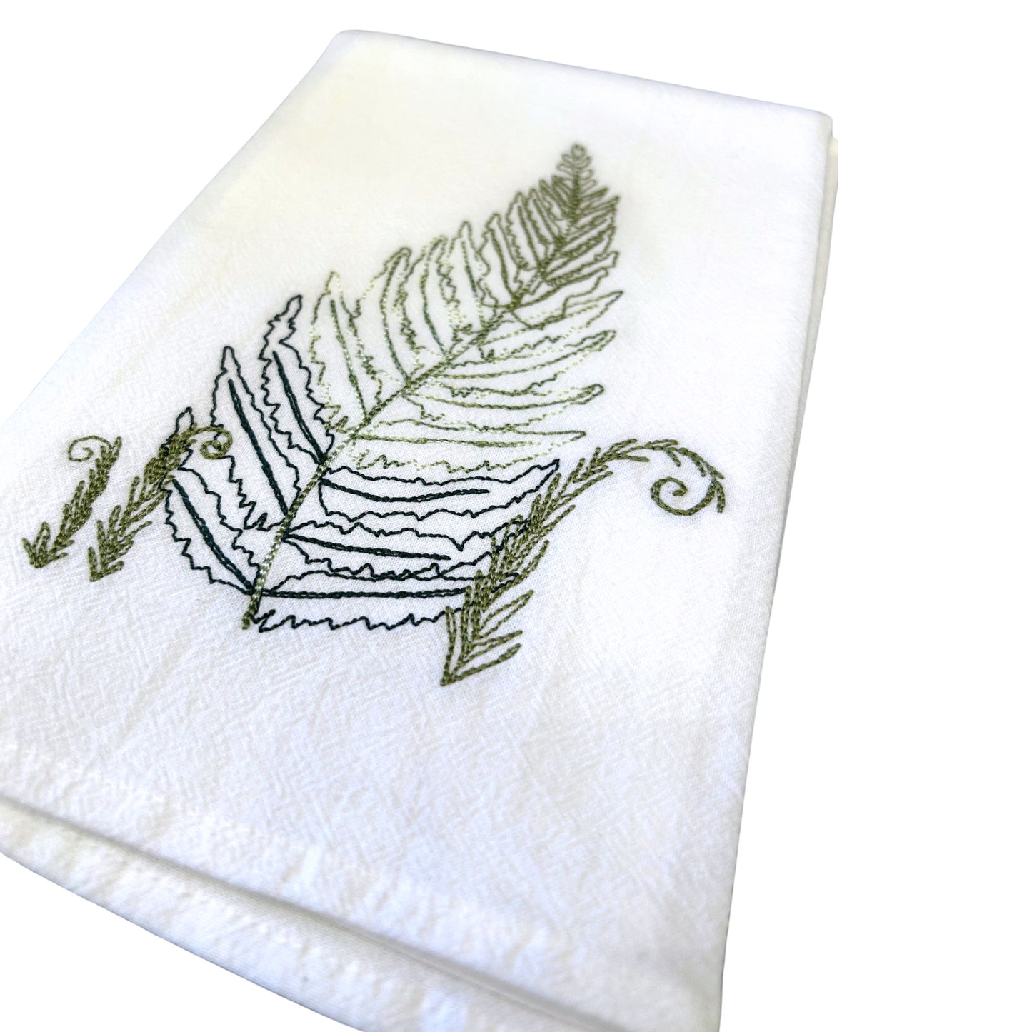 Fern Green Tea Towel