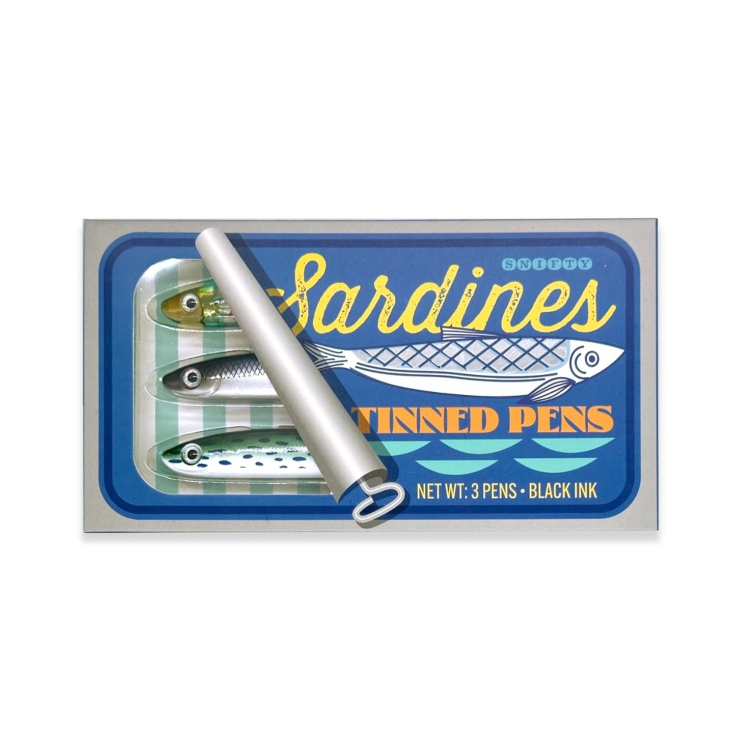 Fish Tinned Pens - Set of Three 3