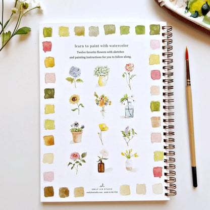 Floral Watercolor Activity