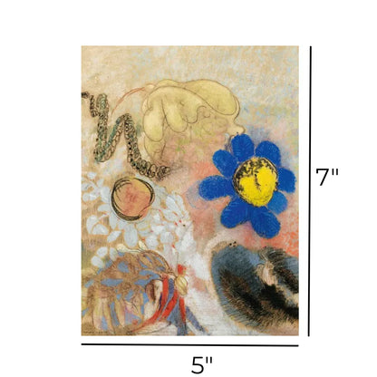 Flore Sous Marine by Odilon Redon 5 x 7 Art Poster