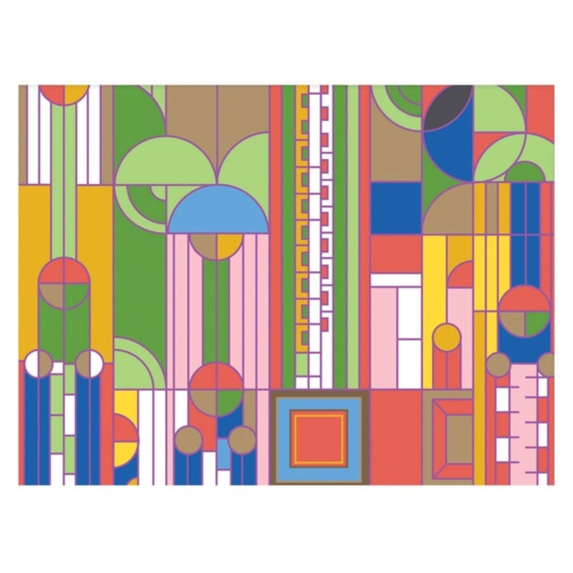 Frank Lloyd Wright Arts and Crafts Inspired Notecards
