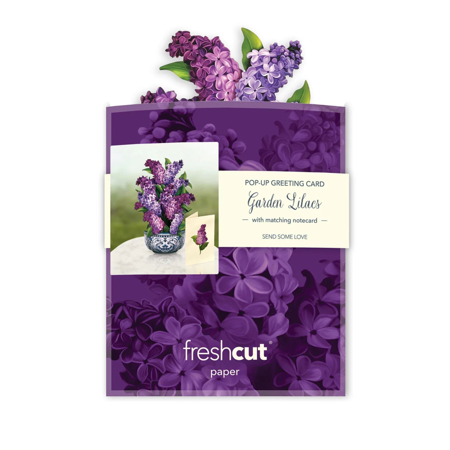 Garden Lilacs Mini Card