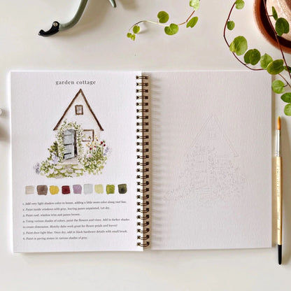 Garden Watercolor Activity