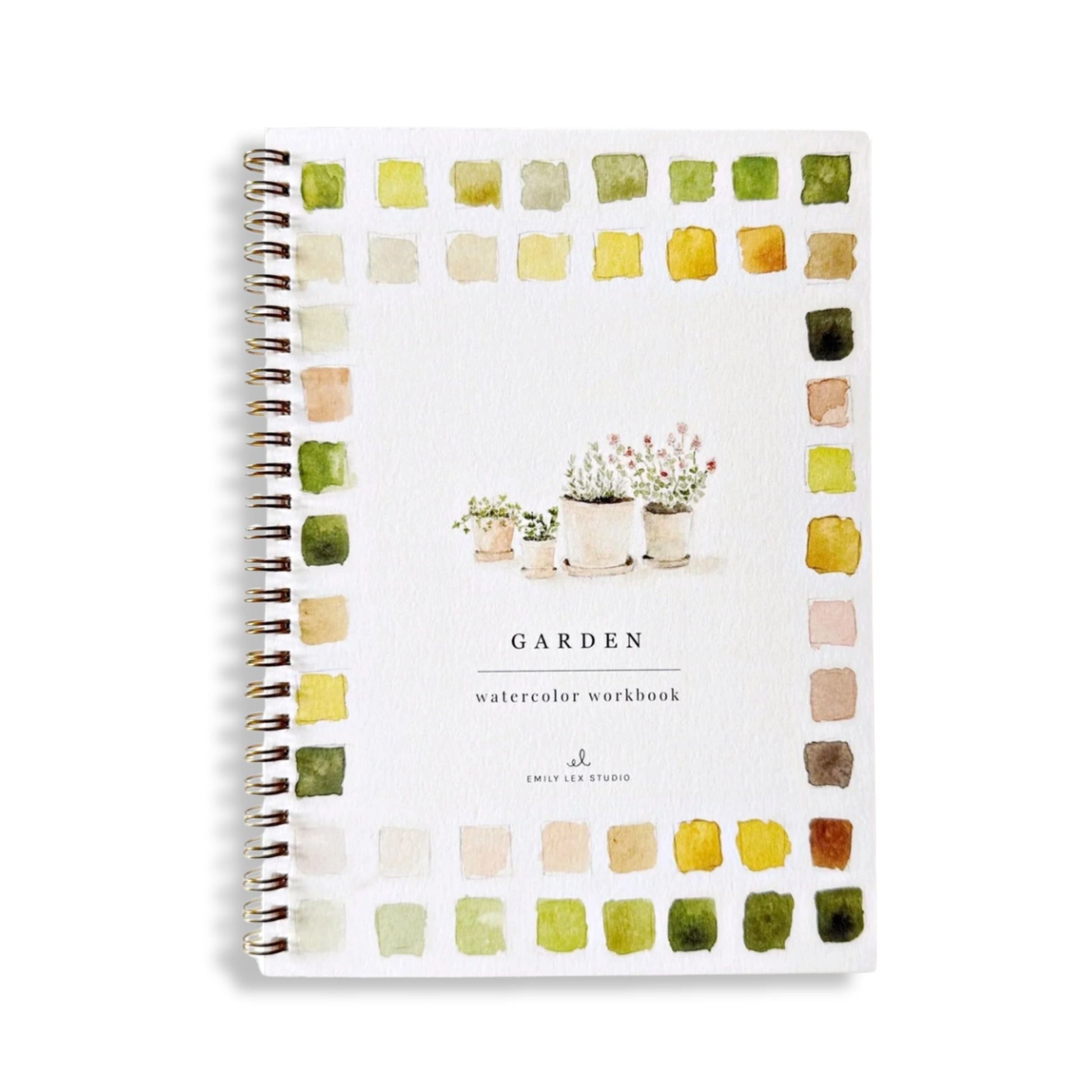 Garden Watercolor Workbook