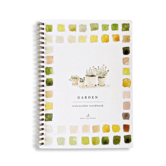 Garden Watercolor Workbook