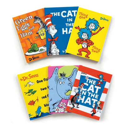 Set of Dr. Seuss mini notepads