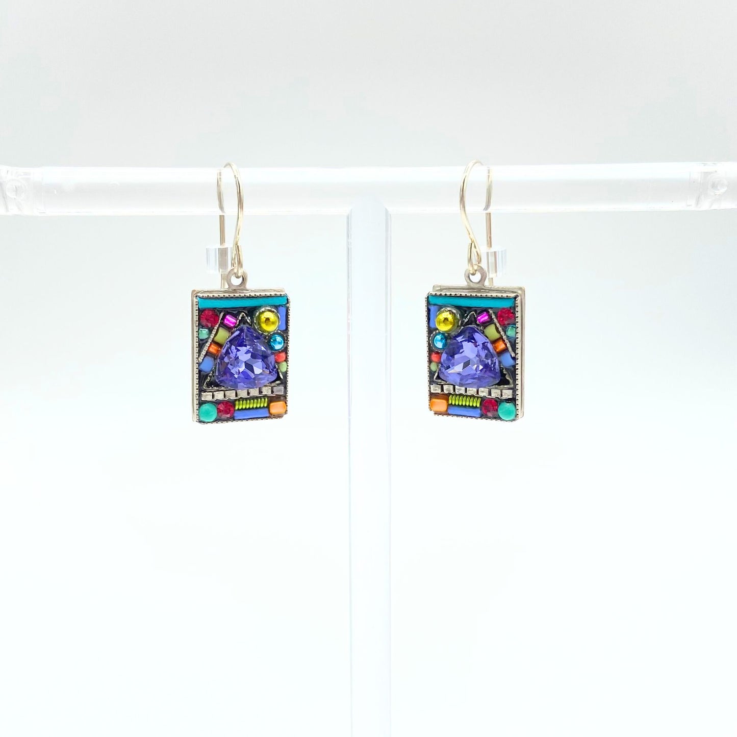 Geometric Multi Rectangle Earrings