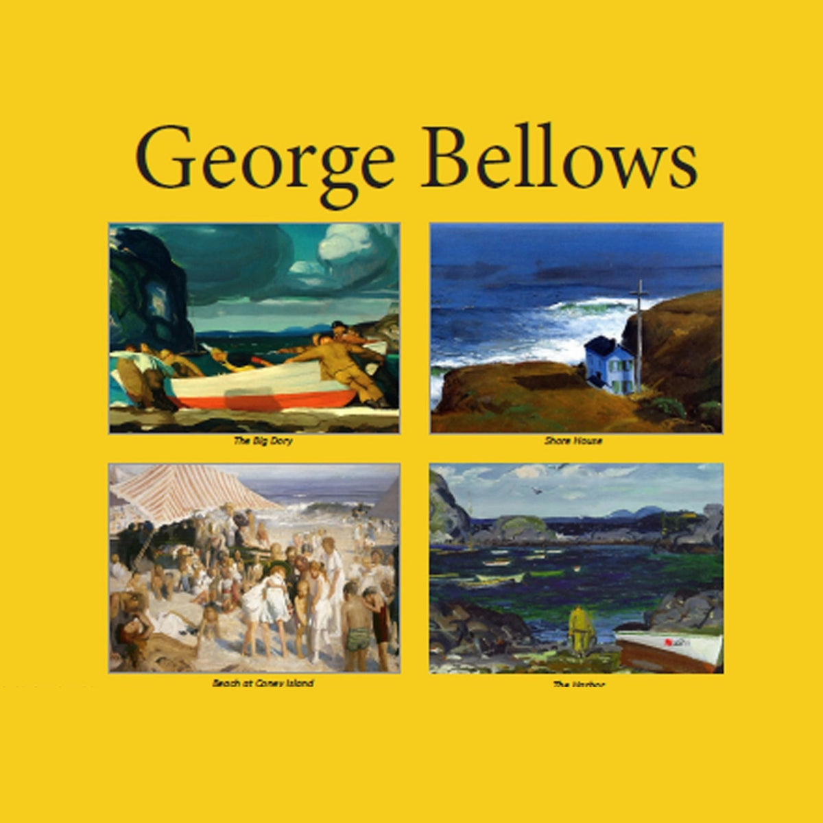 George Bellows Artist inspired Note Cards Set