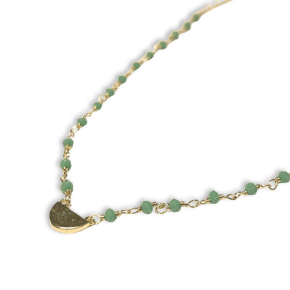 Gladiolus Crystal necklace