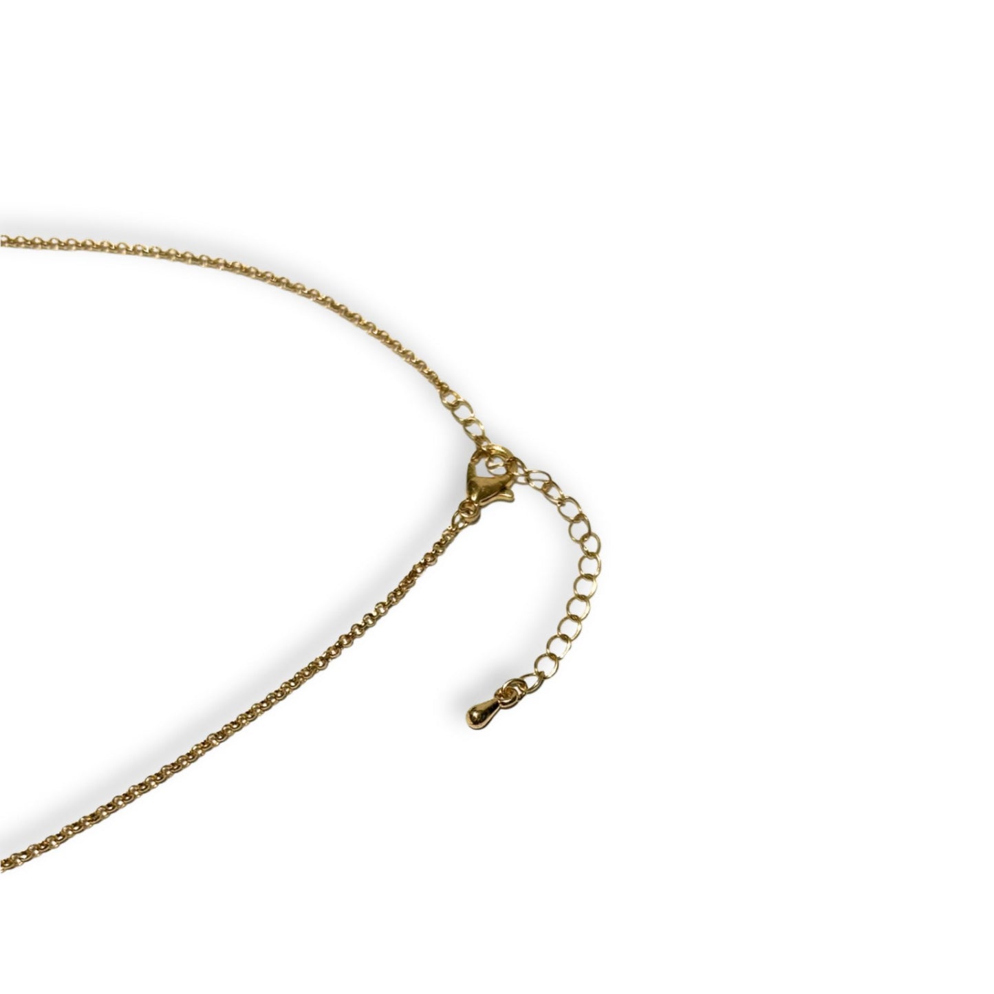Gold Colored Adjustable Sunflower Necklace
