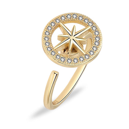 Gold Star Fidget Ring for Anxiety