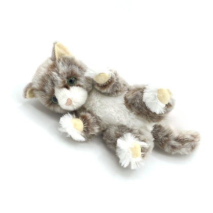 Gray stripe kitten lil' baby plush kitty