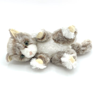 Gray Stripe Kitten lil baby plush soft kitten