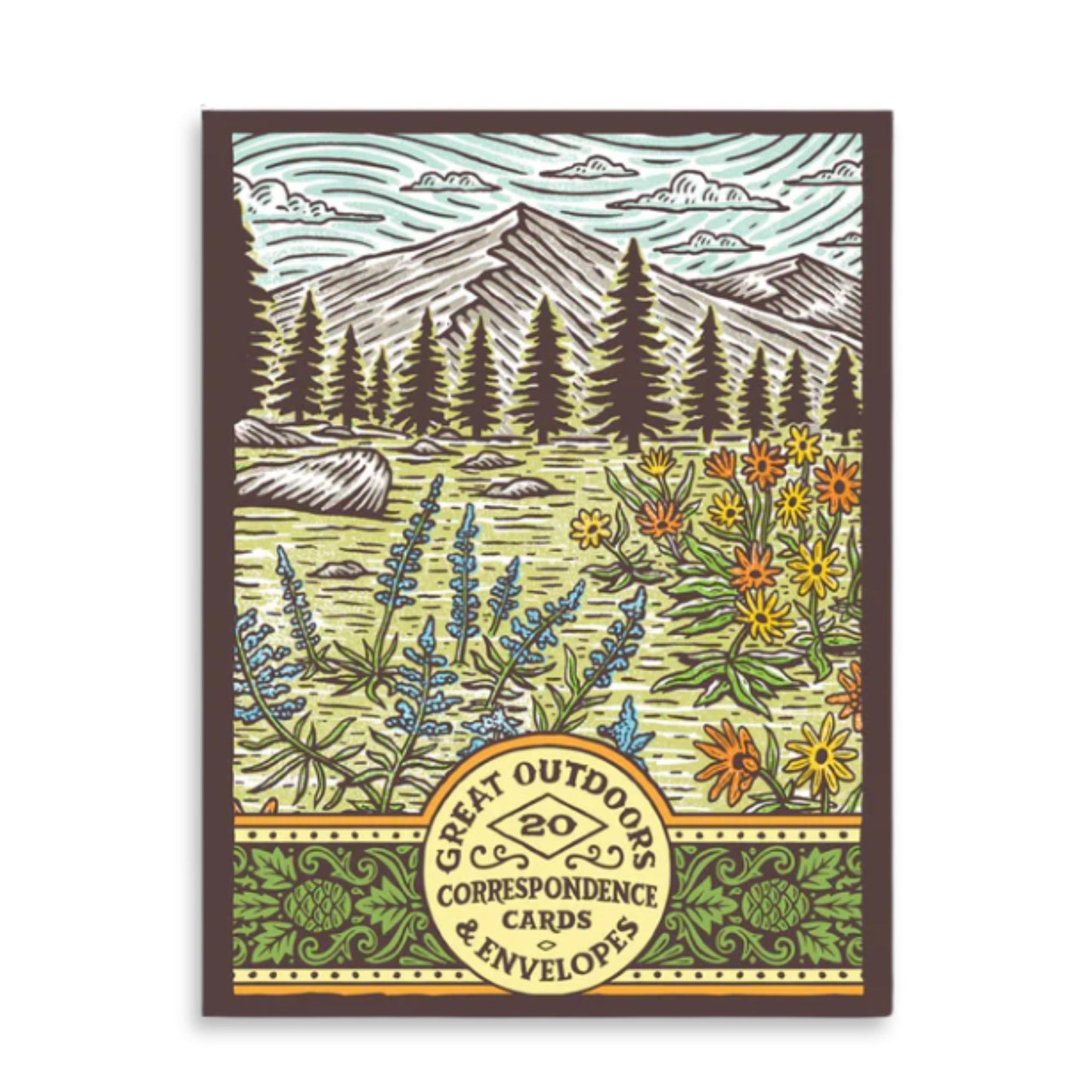 Great Outdoors Correspondence Cards- Chronicle Books