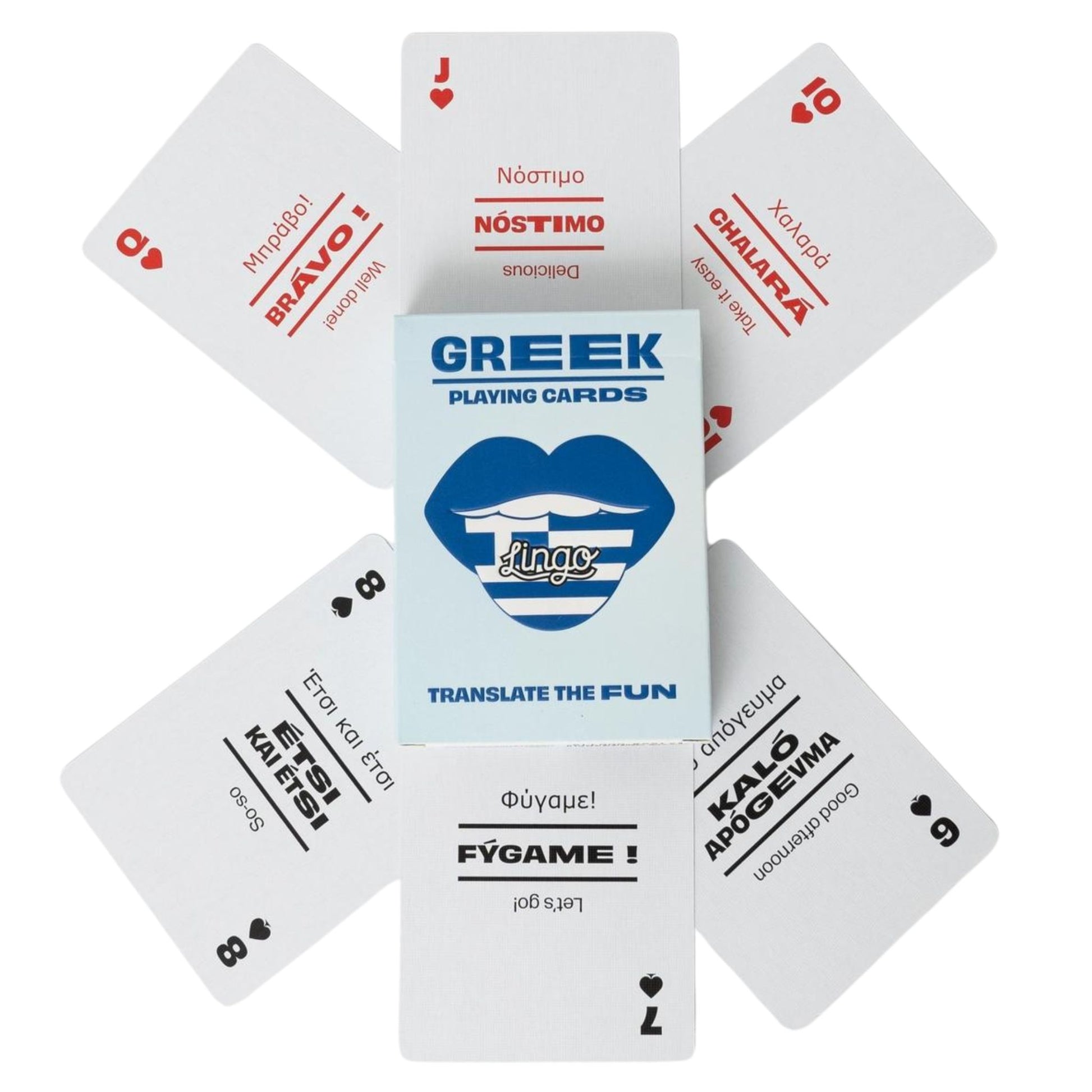 Greek Travel Card Set