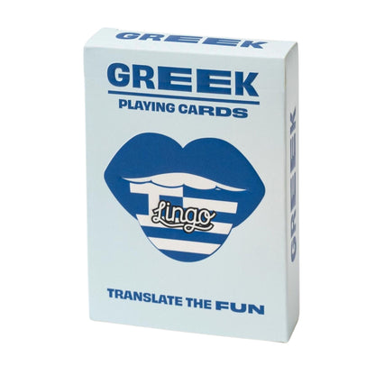 Greek Travel Playing Cards