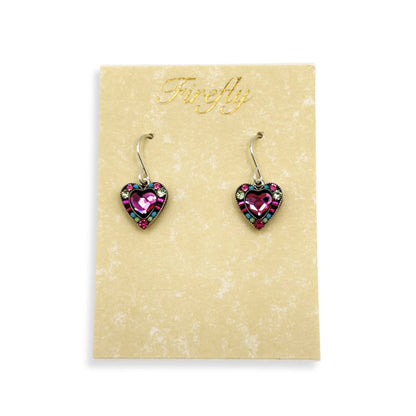 Heart Earrings Firefly
