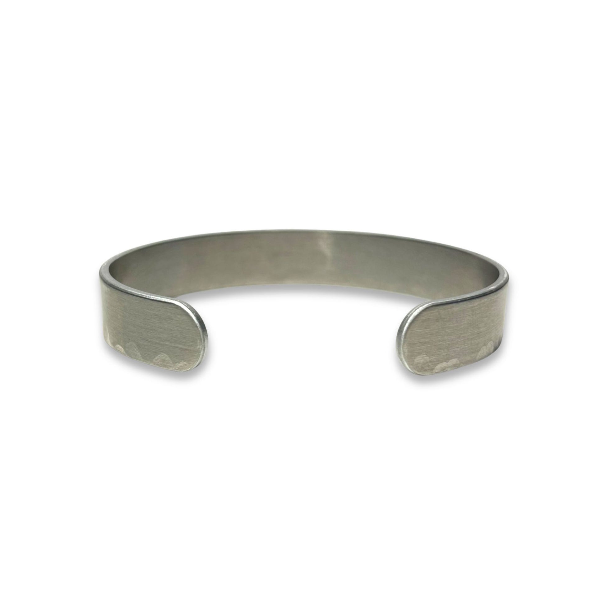 Heart Silver Cuff Bracelet The Wildsmith
