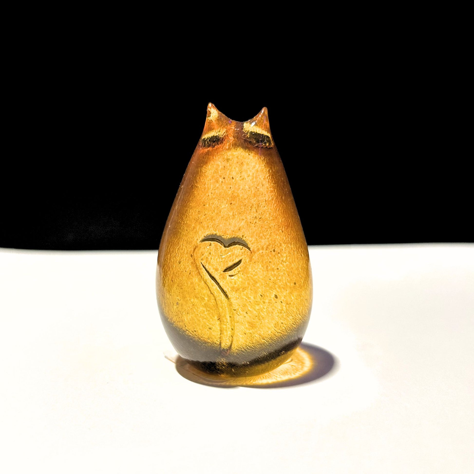 Honey Glass Love Cat