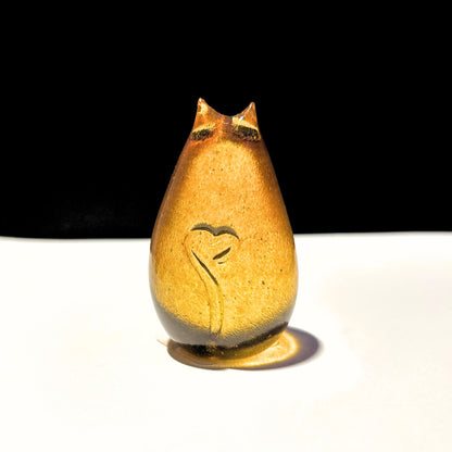 Honey Glass Love Cat