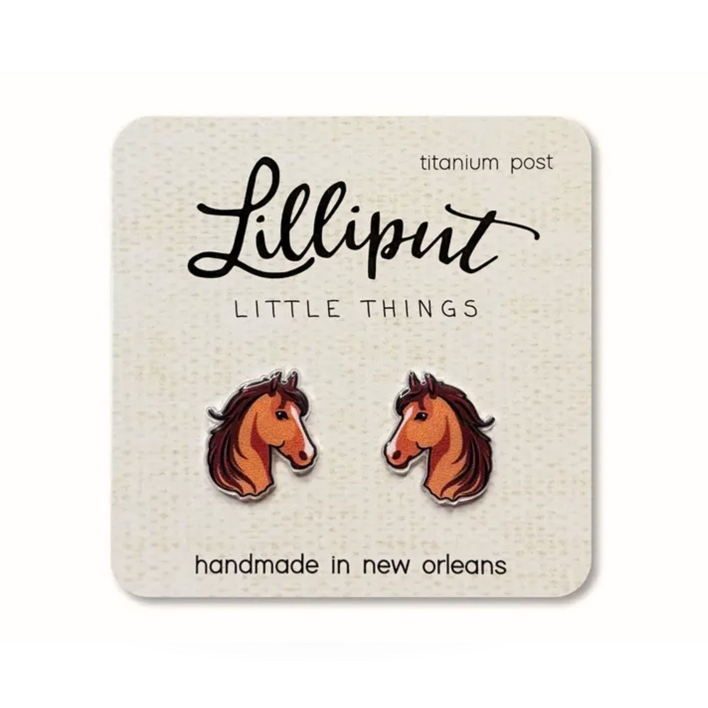 Horse Earrings