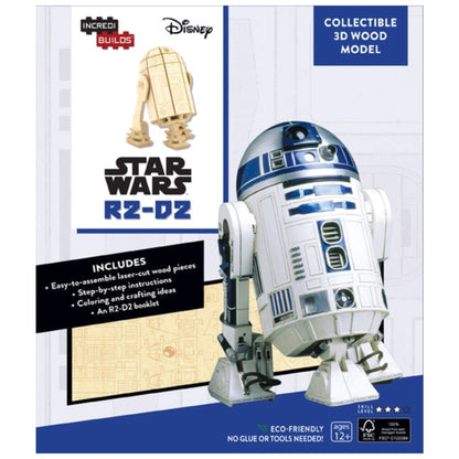 Incredibuilds star wars r2 - D2 Wood Model Kit