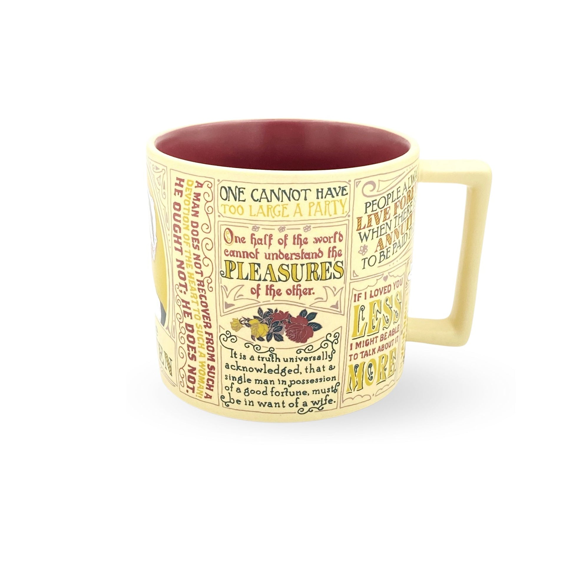 Jane Austin Book Quote Mug