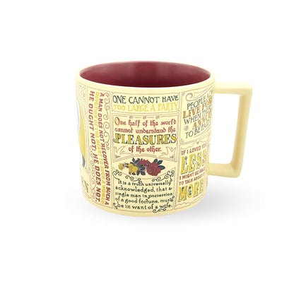 Jane Austin Book Quote Mug