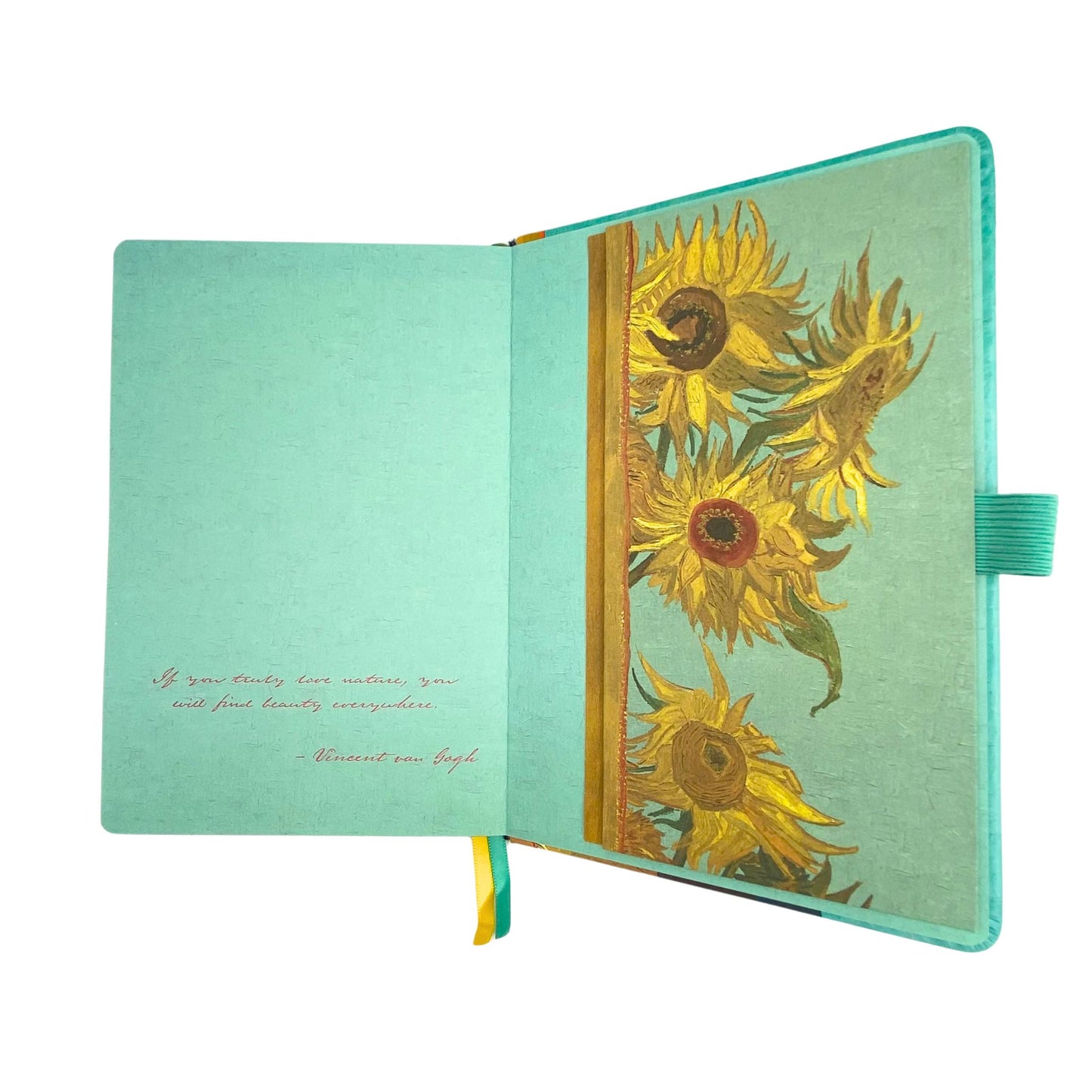 Journal - Van Gogh Sunflowers Travel diary