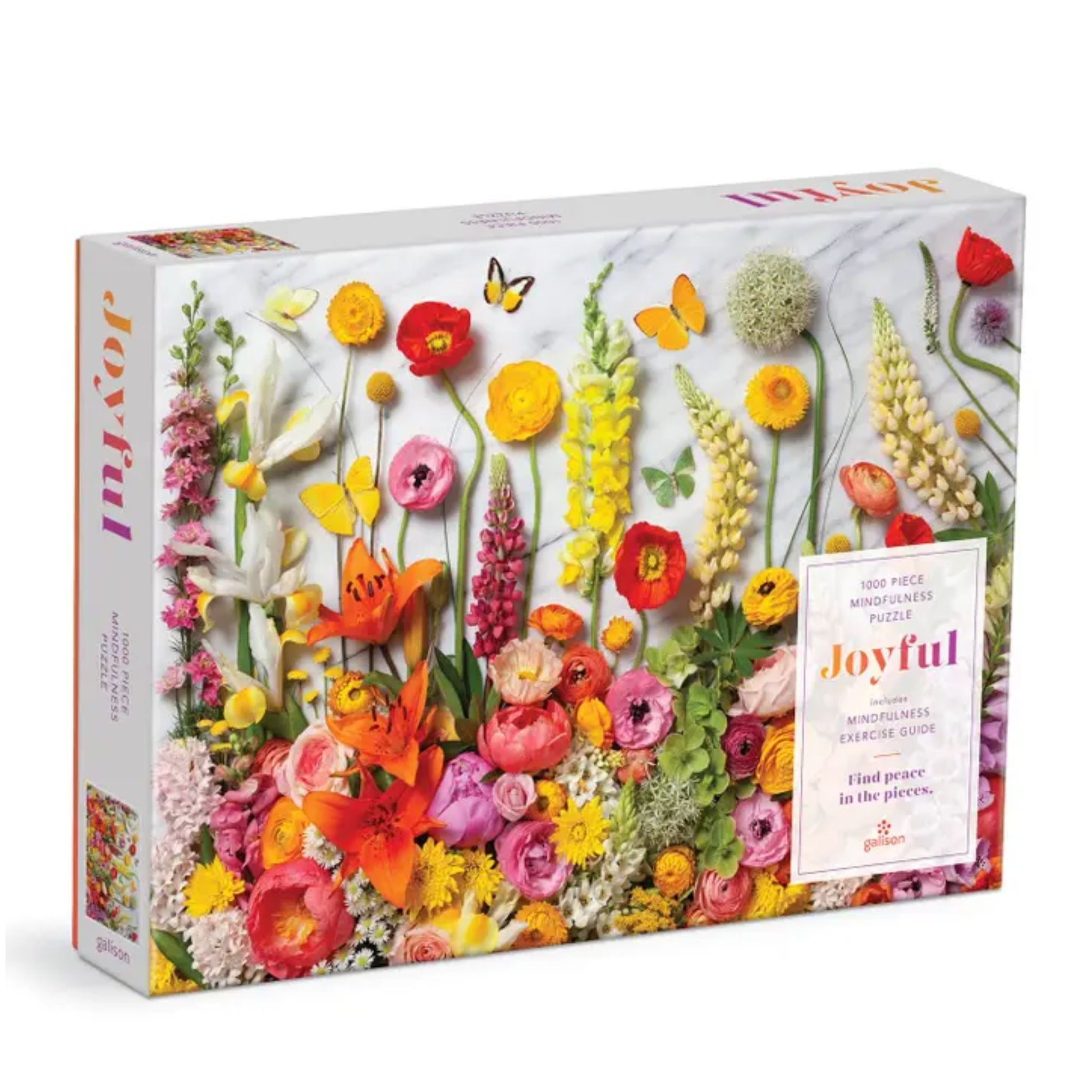 Joyful 1000 pc Puzzle Bright Flowers