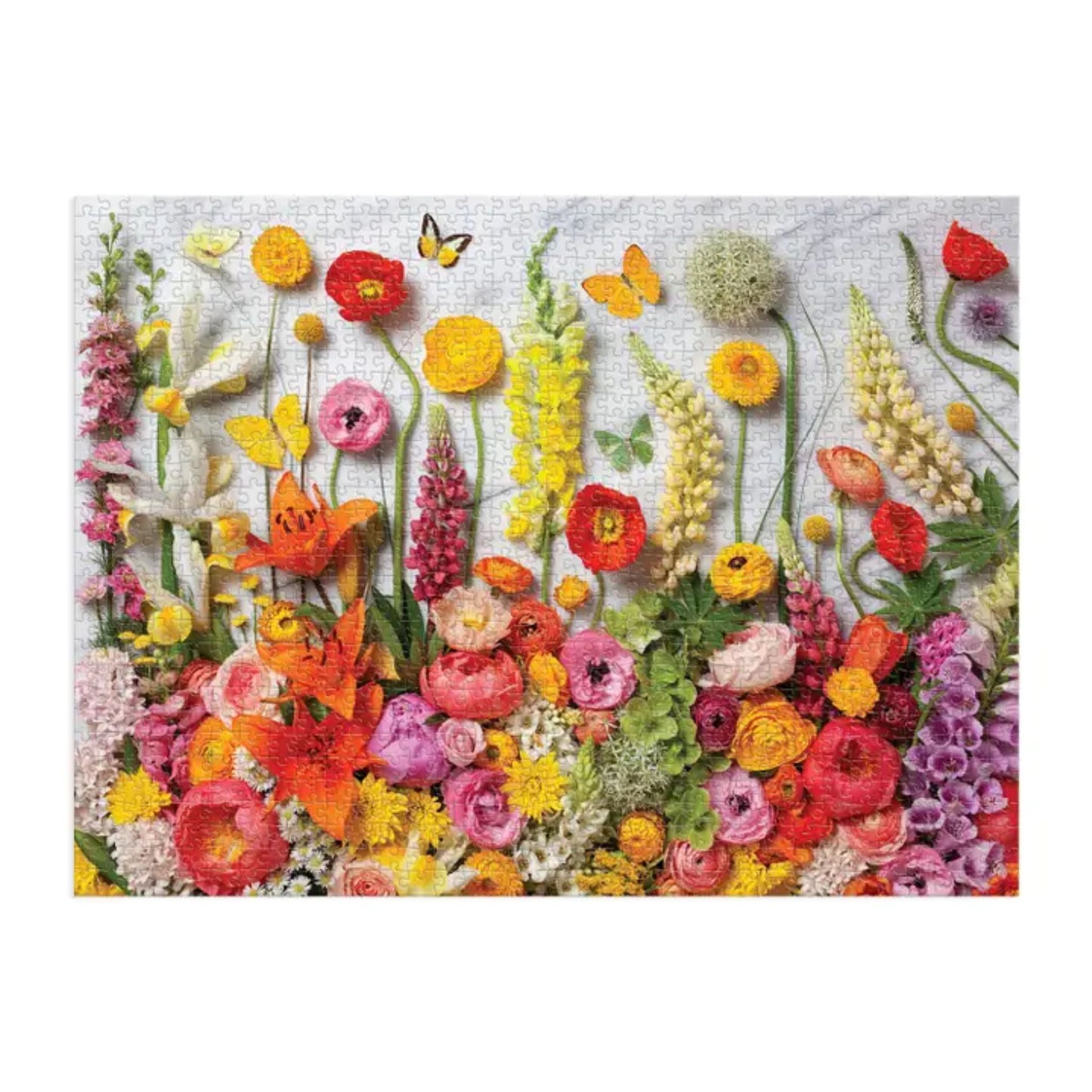 Joyful 1000 piece colorful Floral Puzzle