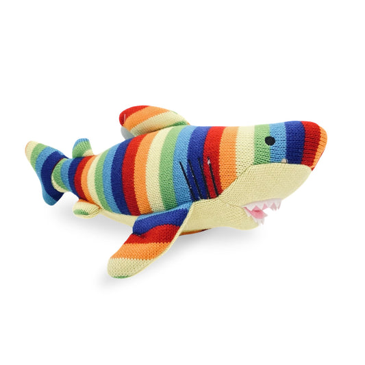 Knitted Shark Toy