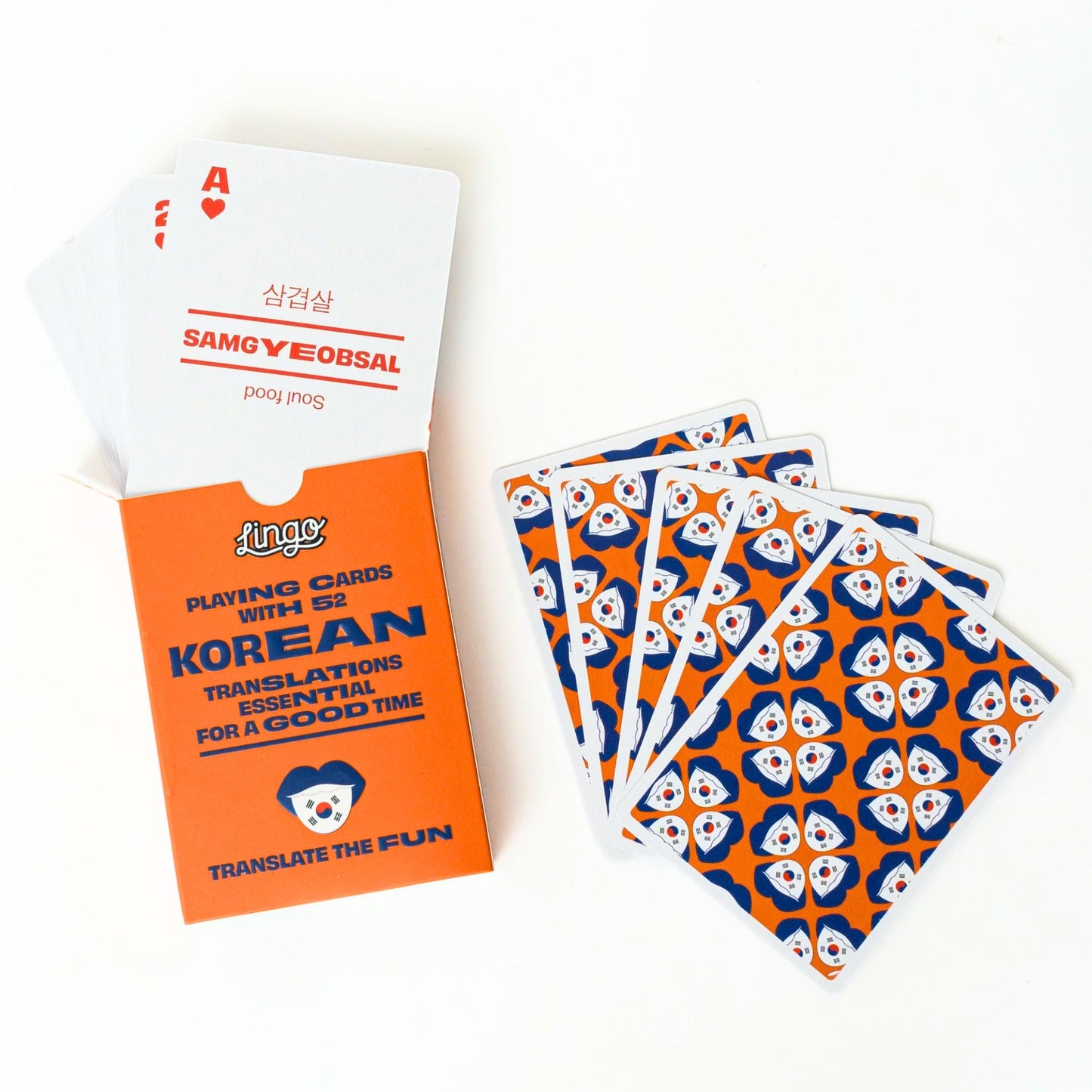 Korean Travel Playing Cards