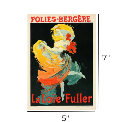 La Loie Fuller 5x7