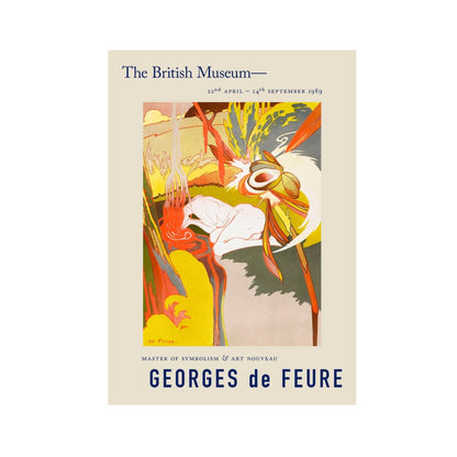 La Source du Mal Exhibition Poster by Georges de Feure 5 x 7 Art Poster