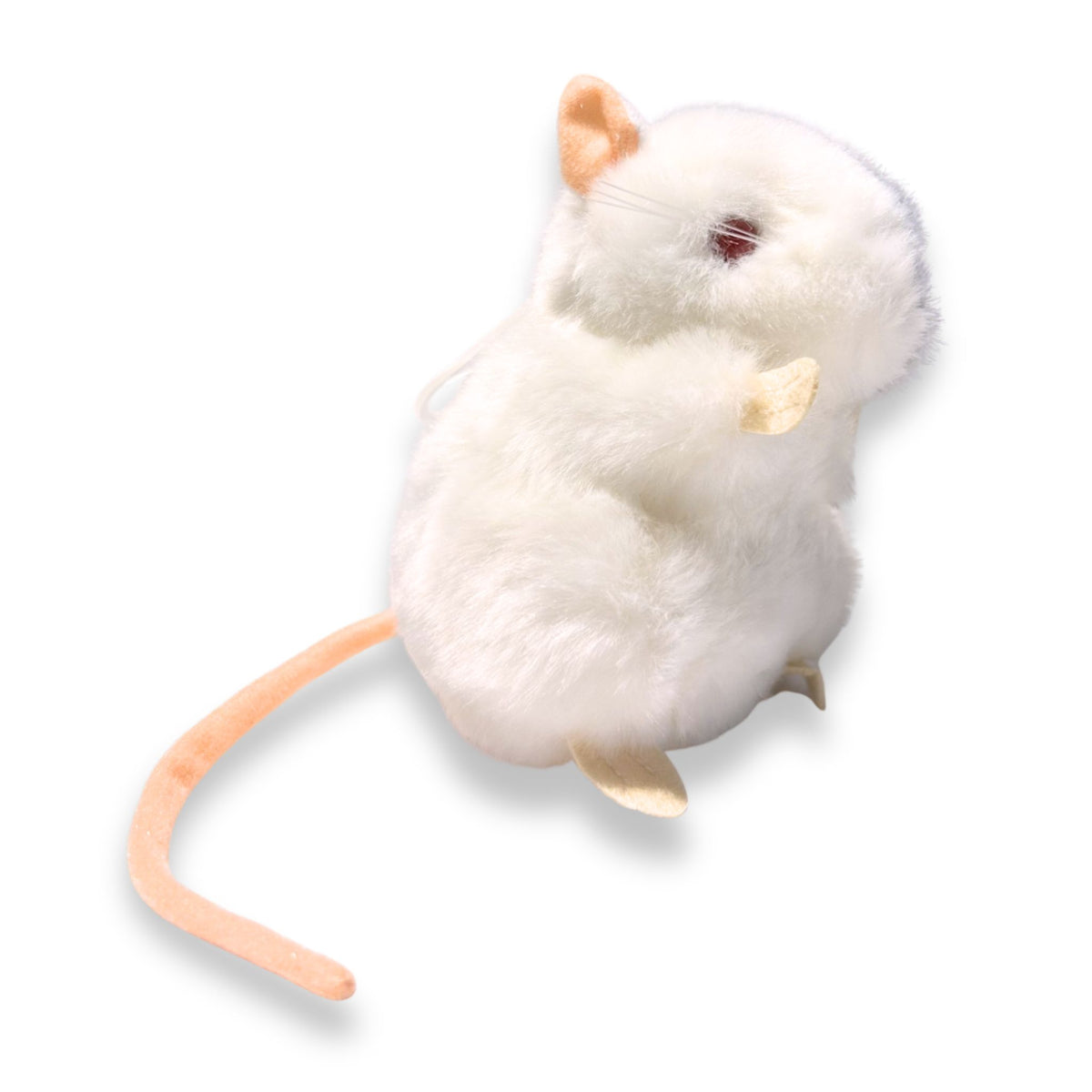 White lab Mouse Plush Toy