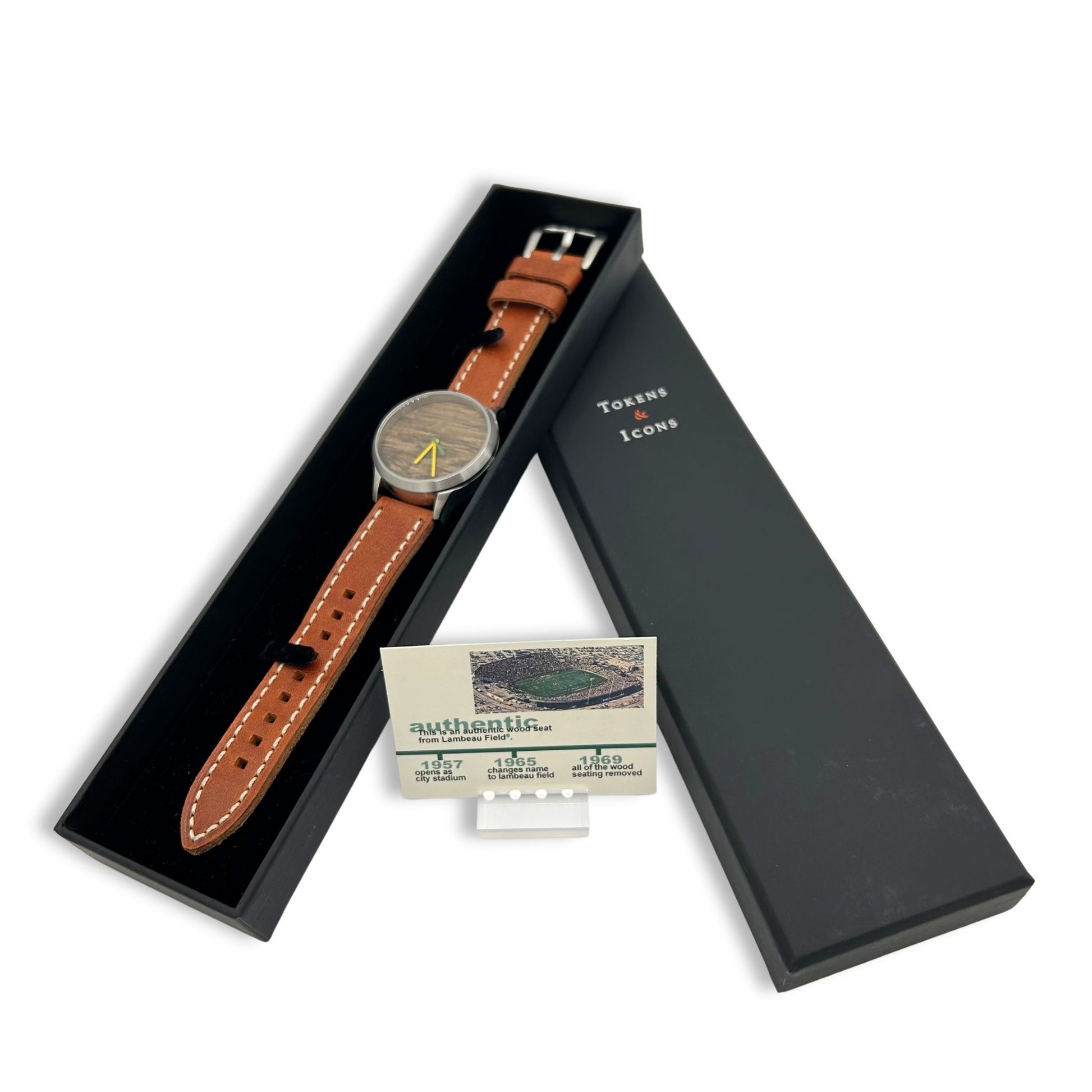 Lambeau Wooden Seat Watch