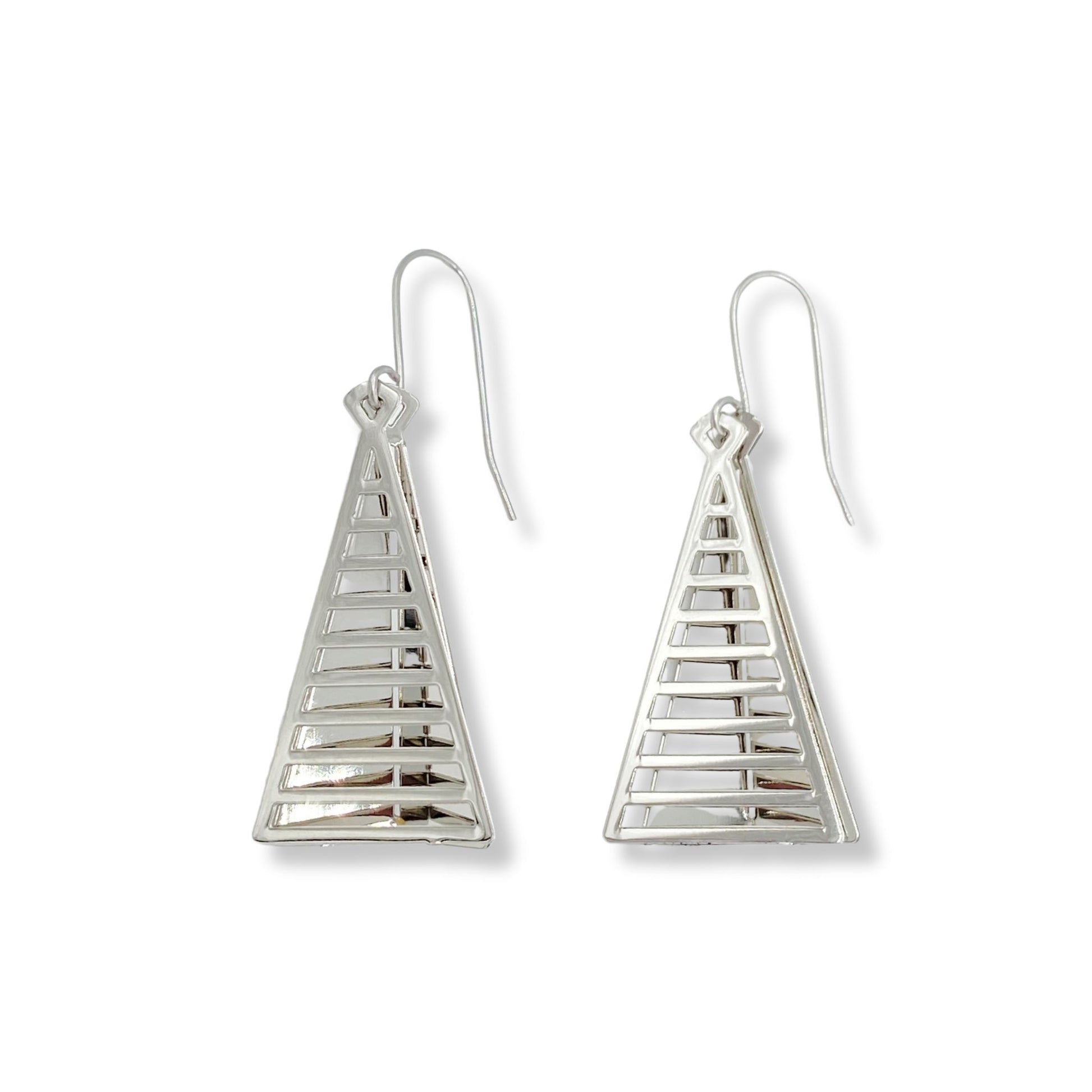 Leonardo's Pyramid Earrings