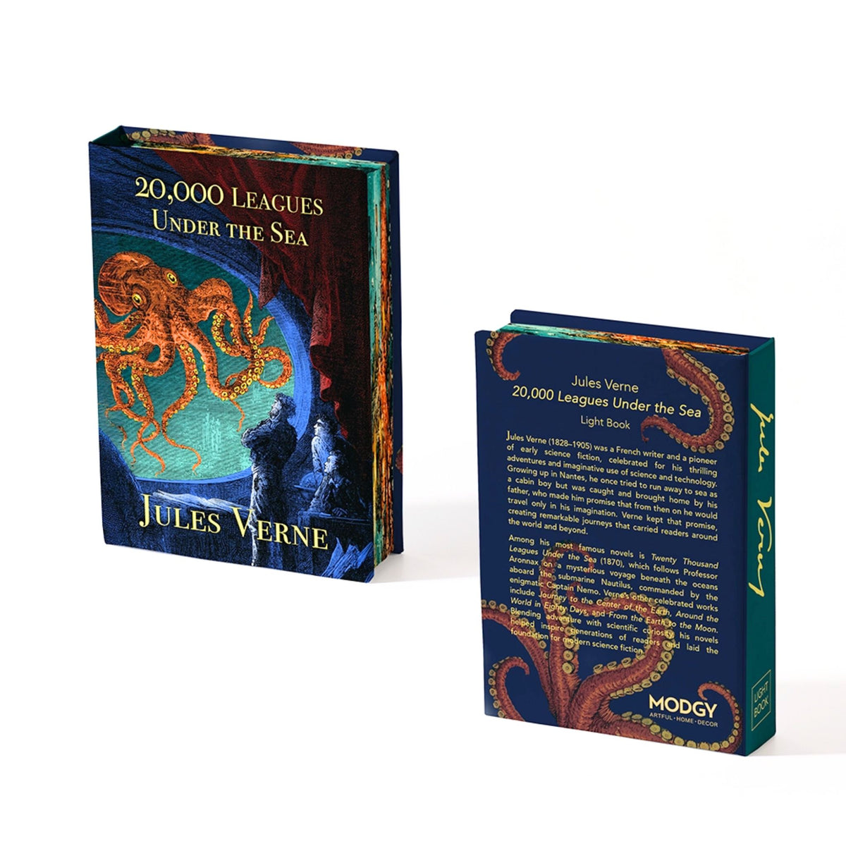 Light Book - Colorful Light with Octopus and Fish