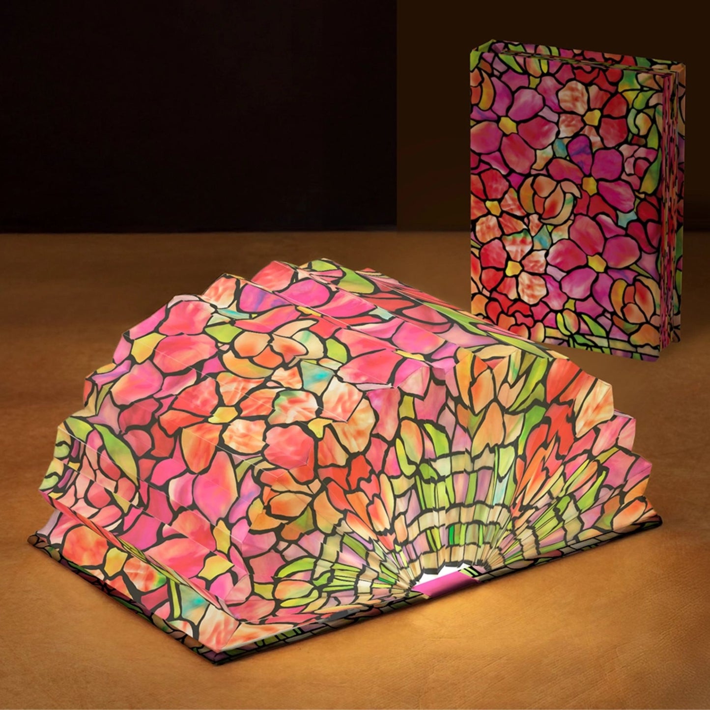 Light Book - Louis C. Tiffany Pink  Peony