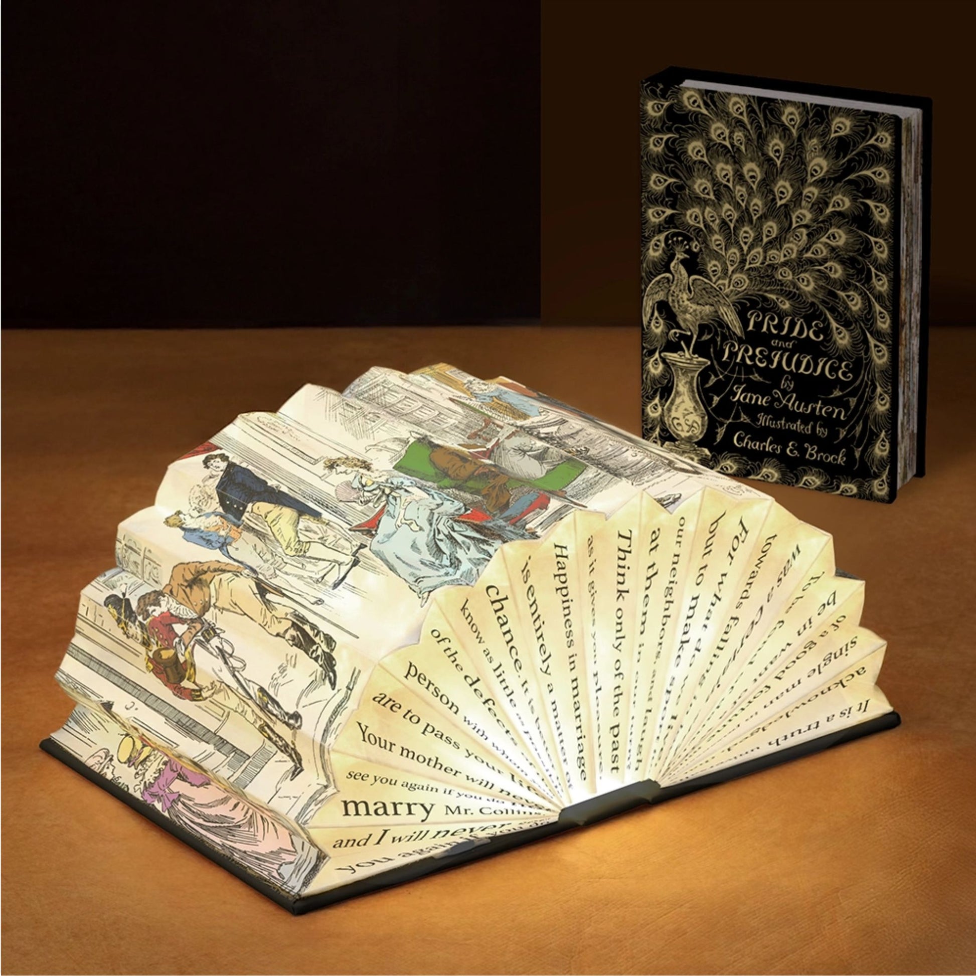 Lightbook - Pride and Prejudice Book Light