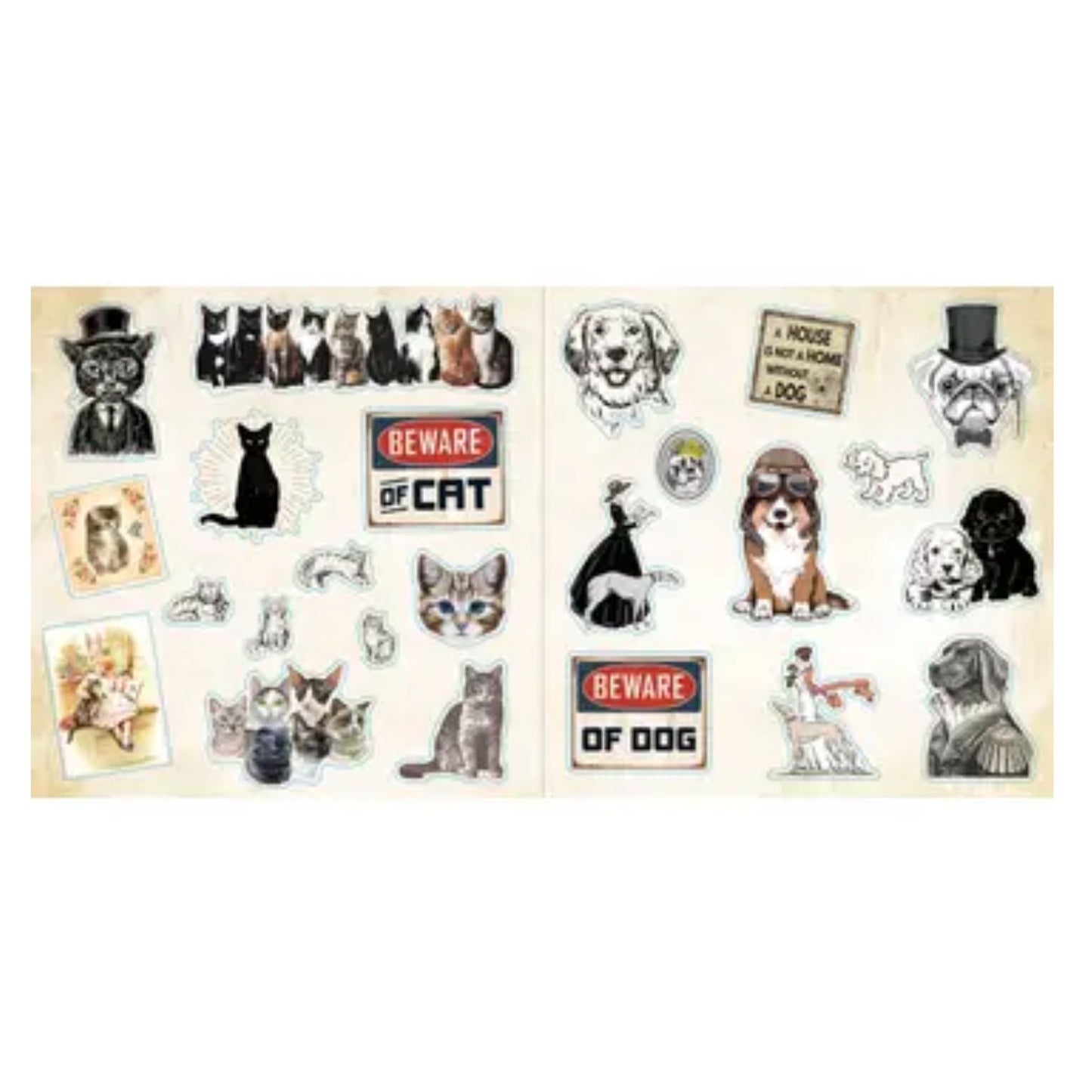 Loads of Ephemera Stickers
