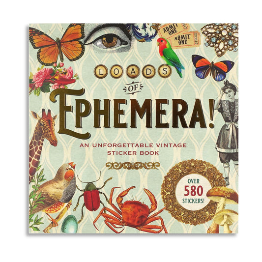 Loads of Ephemera sticker book